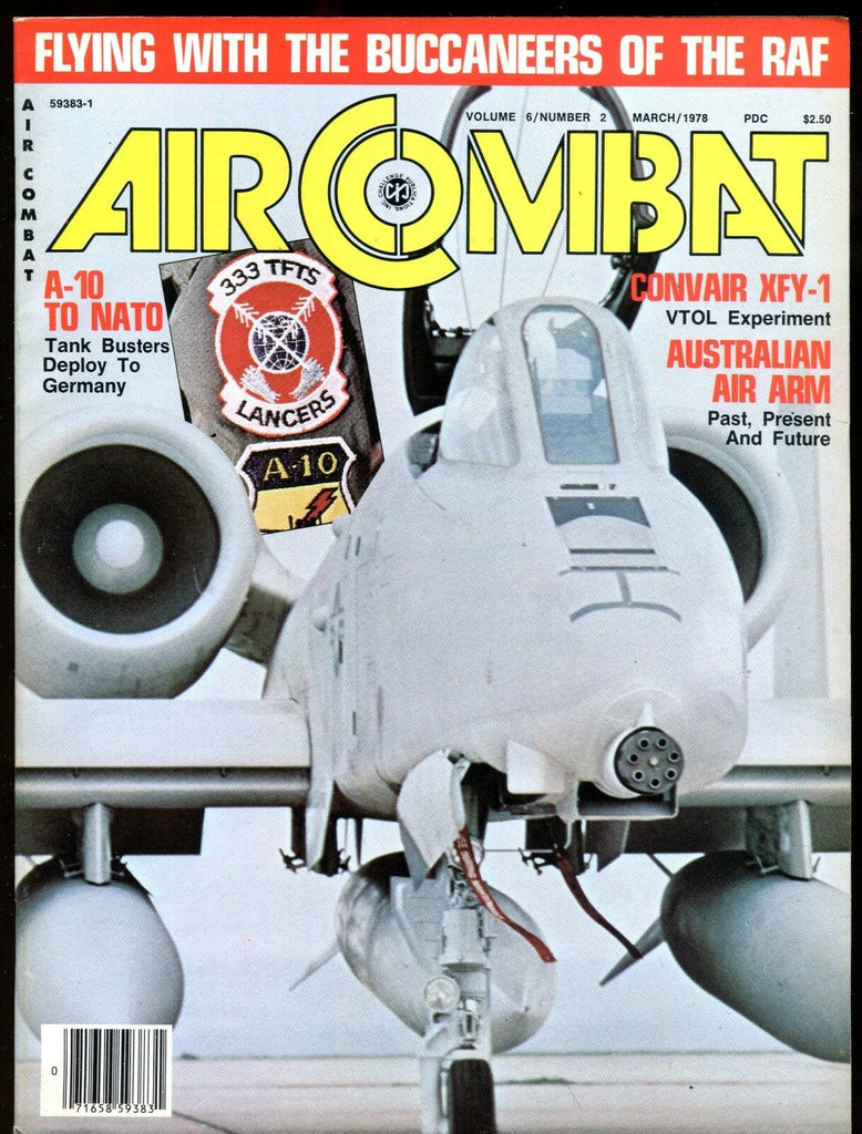 Air Combat Magazine March 1978 Convair XFY-1 EX No ML 112616jhe