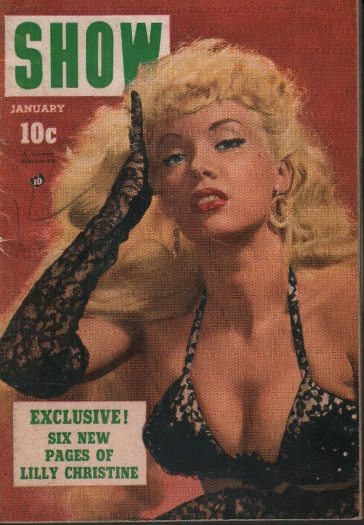 Show Digest January 1953 Lilly Christine Cheesecake Pin Up 070819AME