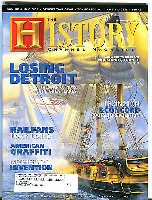 The History Channel Magazine March/April 2004 Losing Detroit EX 072916jhe