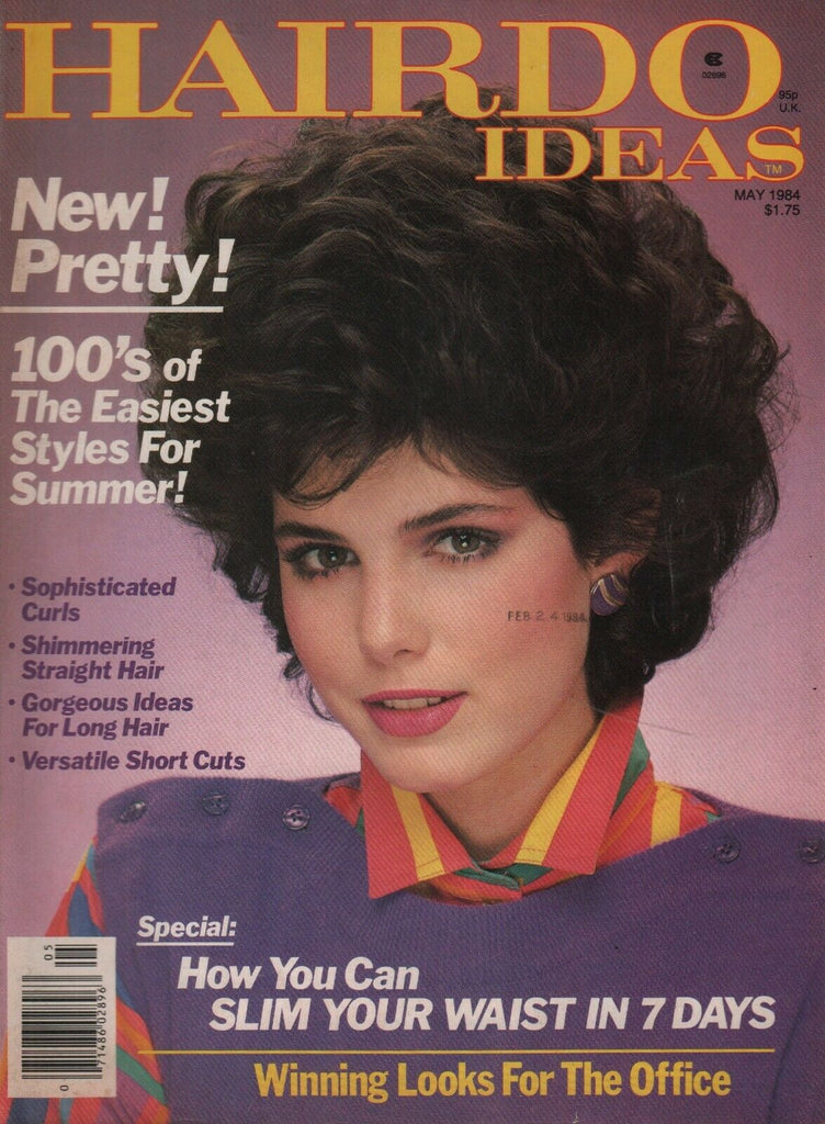 Hairdo Ideas May 1984 Vintage Hairstyle Magazine 072619AME2
