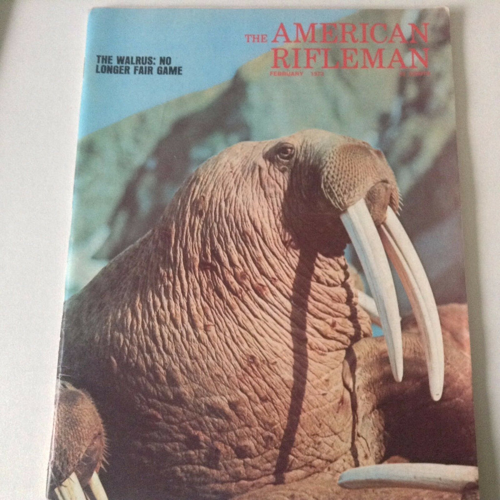 American Rifleman Magazine Walrus No Longer Fair Game February 1973 060517nonrh
