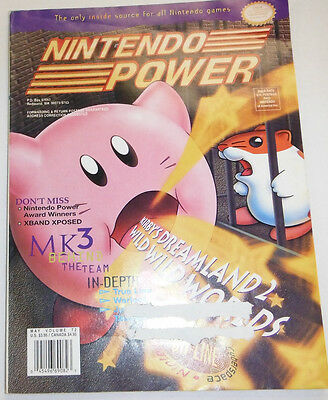 Nintendo Power Magazine Kirby's Dreamland 2 & Mortal Kombat 3 Vol.72 083014R