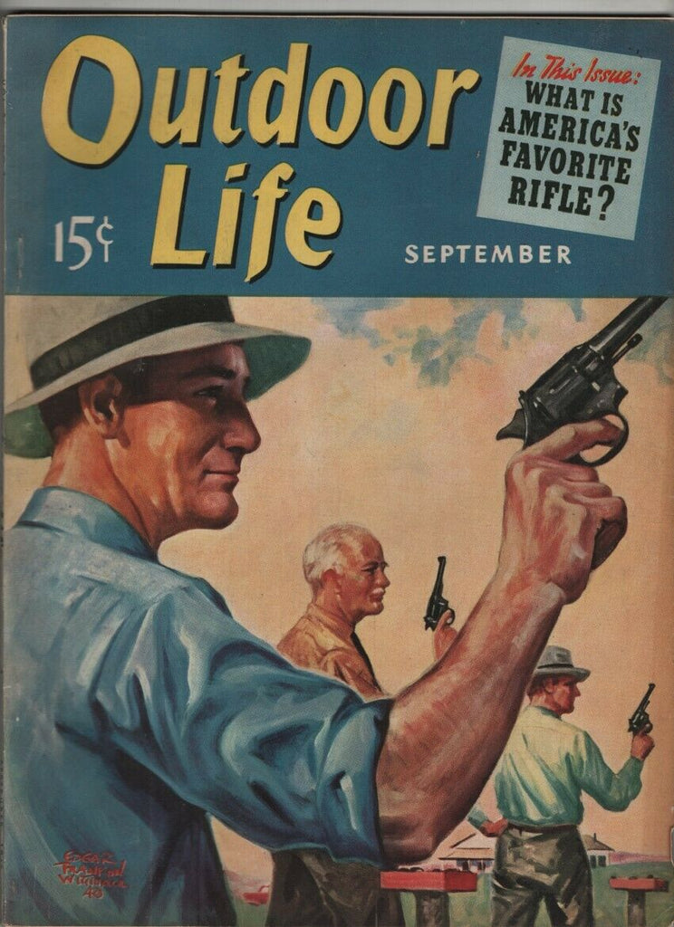 Outdoor Life Mag At Grips With A Swamp Killer September 1940 021021nonr
