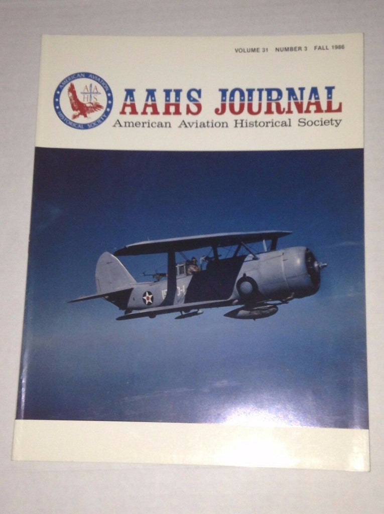AAHS Journal Airplane Magazine Fokker F-10A Crash Fall 1986 121516rh