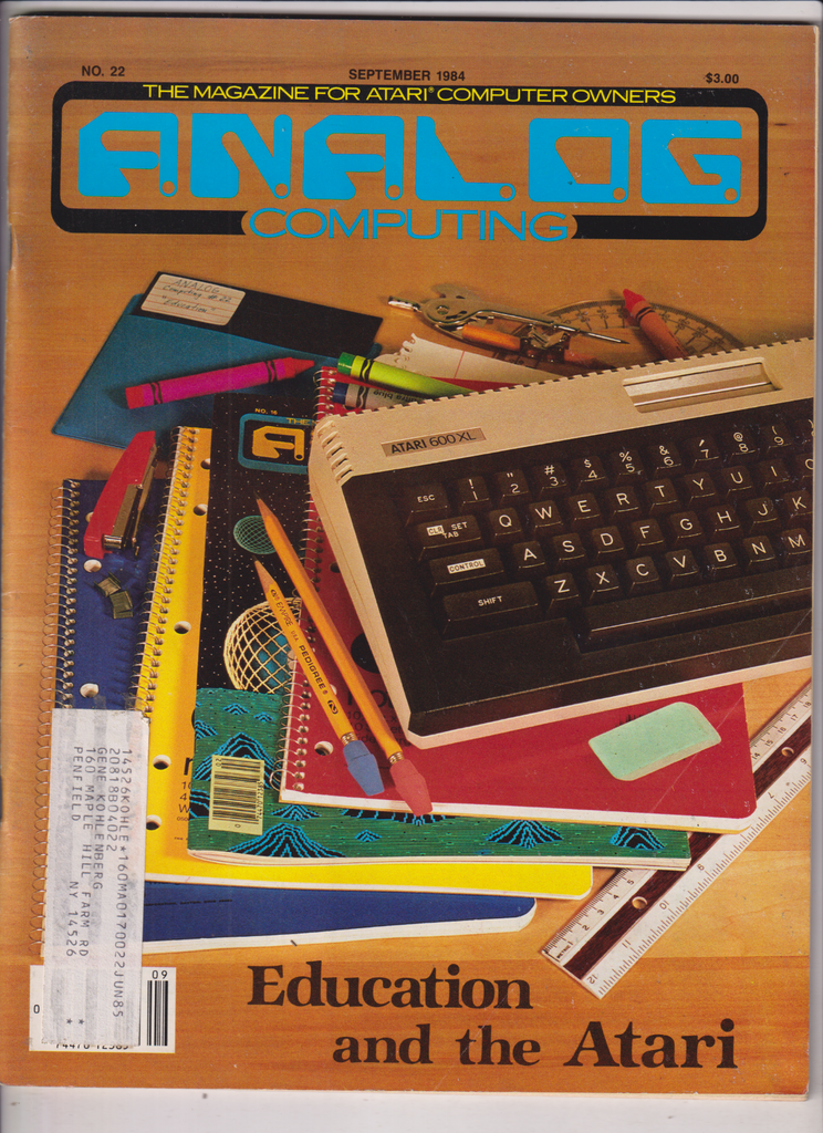 Analog Computing Atari Mag Education And Atari September 1984 010320nonr