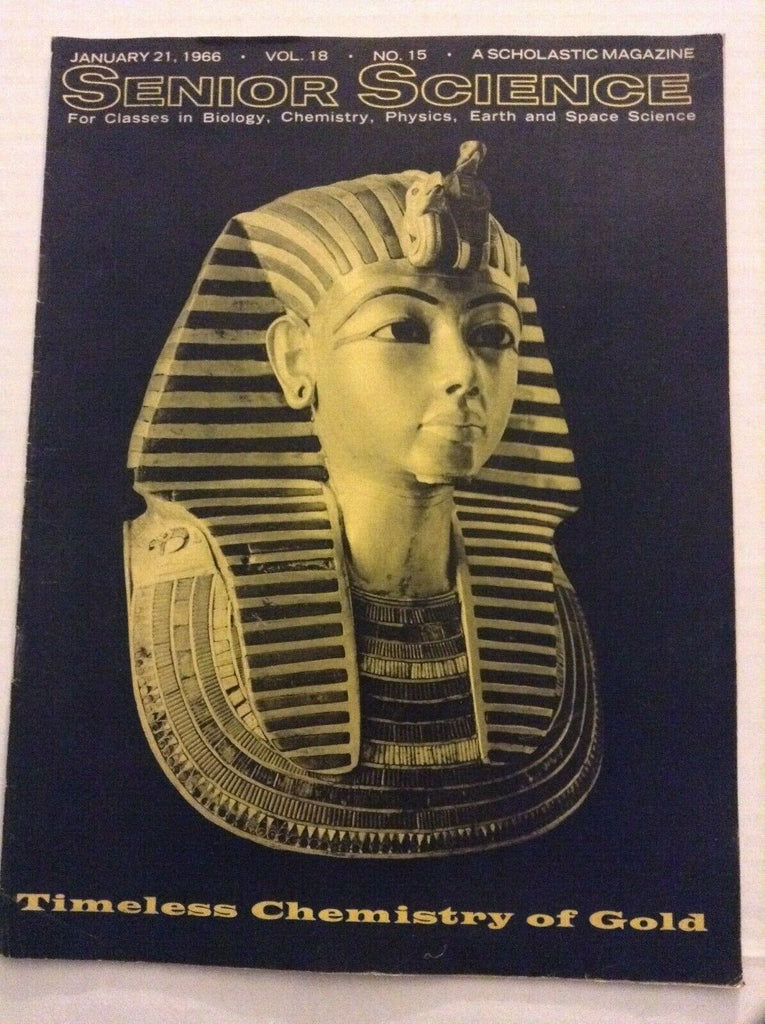 Senior Science Mag Timeless Chemistry Of Gold January 21, 1966 092319nonrh
