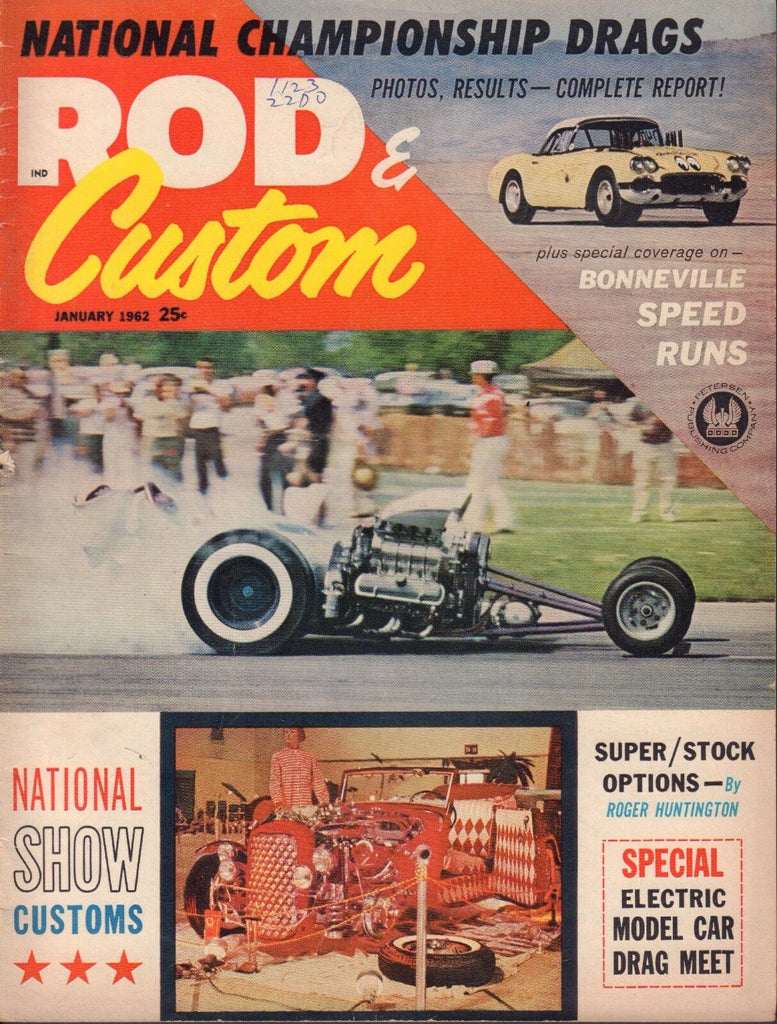Rod & Custom January 1962 Bonneville Speed Runs 030117nonDBE