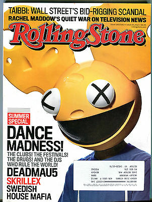 Rolling Stone Magazine July 5-19 2012 Dance Madness! w/ML EX 032216jhe