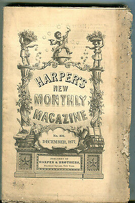 Harper's New Monthly Magazine December 1877 ACC 042216jhe
