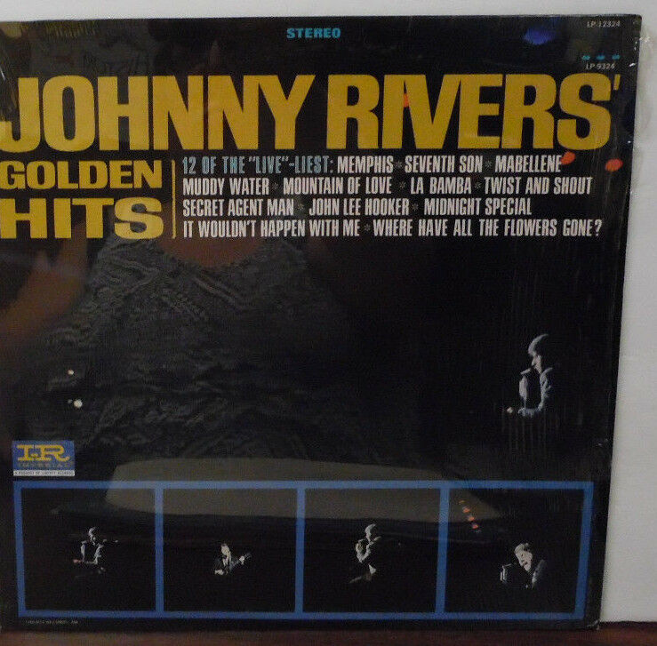 Johnny Ribers Golden Hits vinyl LP-12324 062618LLE