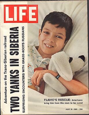 Life Magazine July 21 1961 Birthday Trans-Siberian Railroad VG 051816DBE2