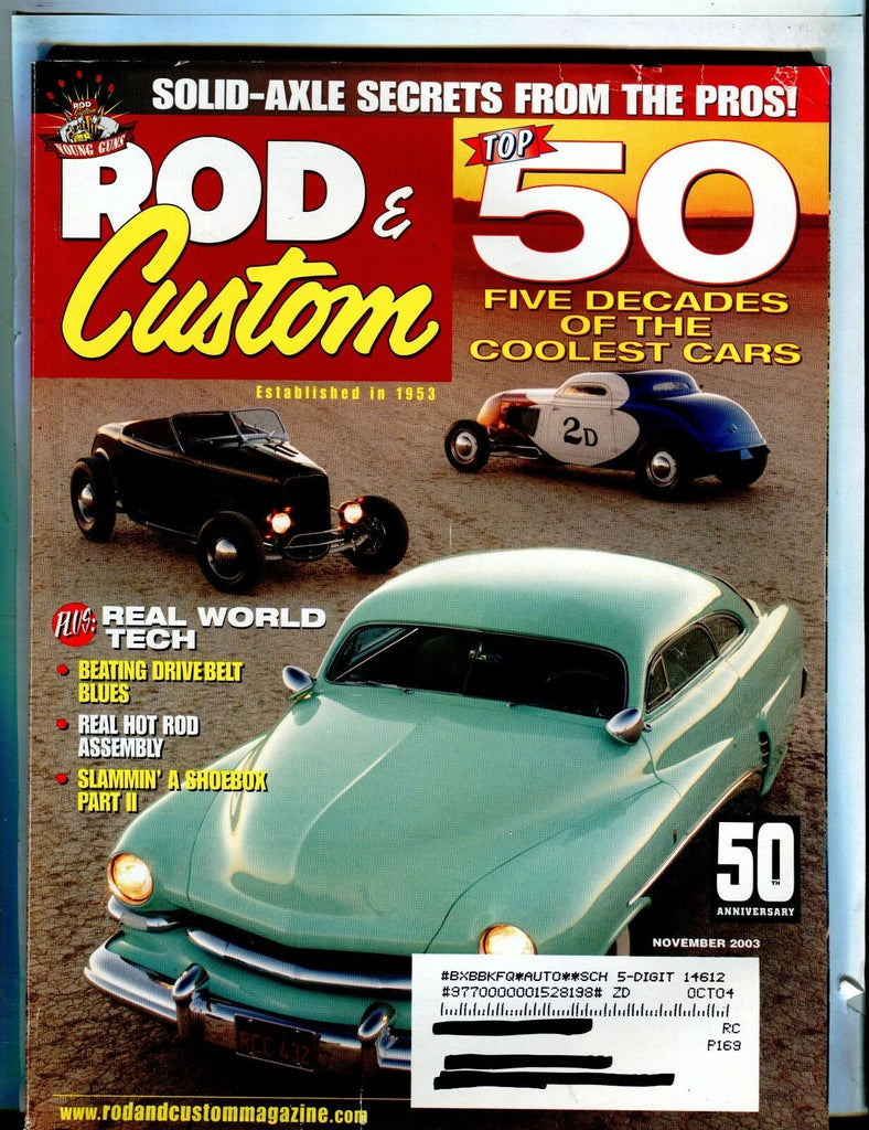 Rod & Custom Magazine November 2003 Real World Tech EX w/ML 021817jhe