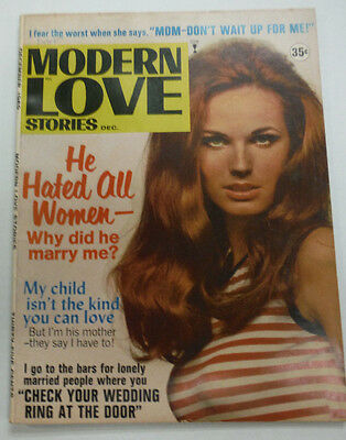 Modern Love Stories Magazine He Hated All Women December 1969 062615R