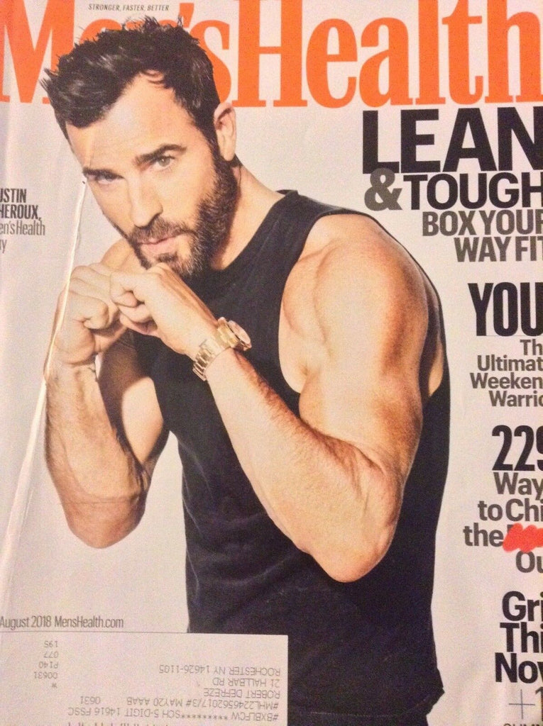 Men's Health Magazine Justin Theroux July/August 2018 112918nonrh