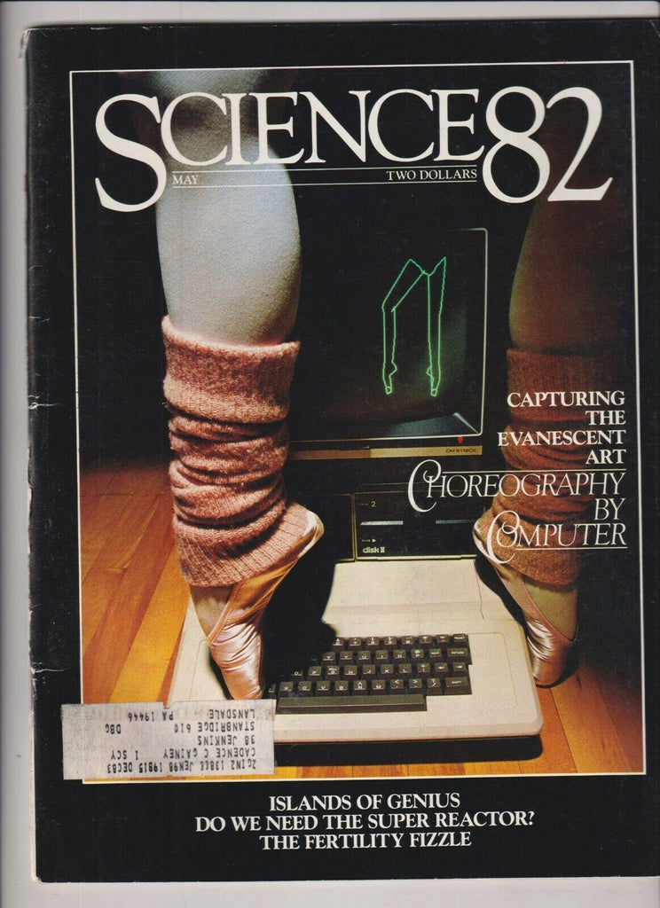 Science 82 Magazine Choreography By Computer May 1982 112019nonr