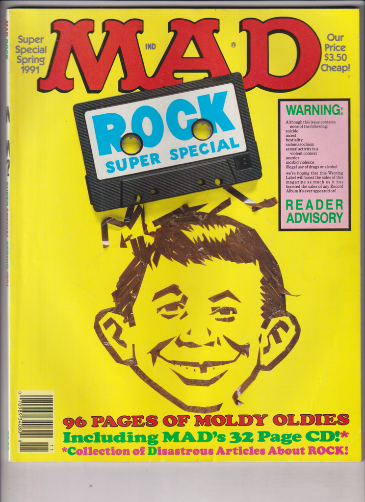 Mad Magazine Rock Super Special Spring 1991 121919nonr
