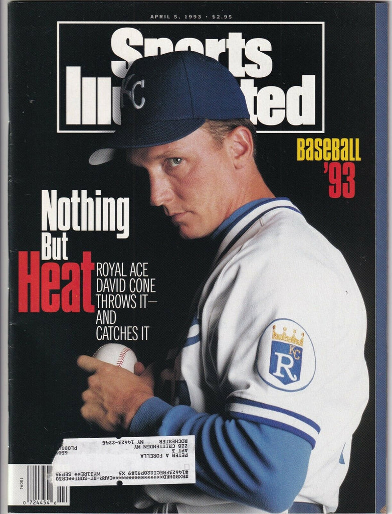 Sports Illustrated David Cone Kansas City April 5, 1993 091619nonr