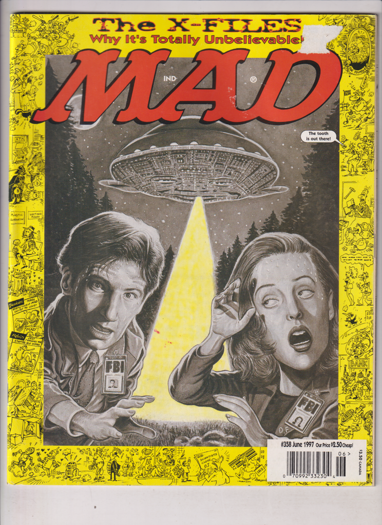 Mad Magazine The X-Files June 1997 121919nonr