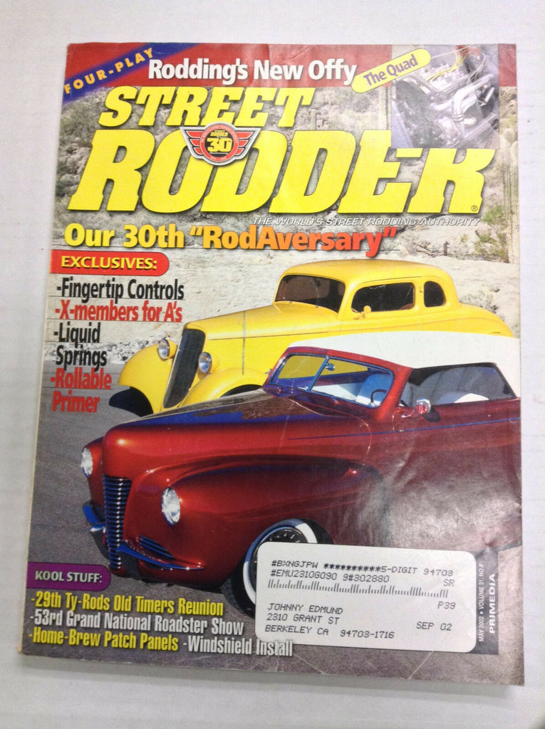 Street Rodder Magazine Fingertip Controls May 2002 031017NONRH