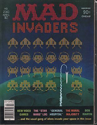Mad Magazine No.230 April 1982 Appears to be complete VG 121115DBE