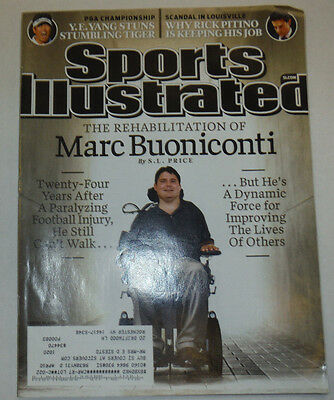 Sports Illustrated Magazine Marc Buoniconti August 2009 012715R