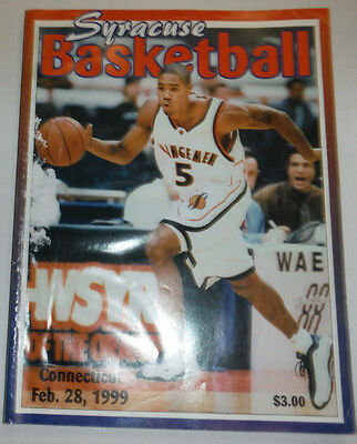 Syracuse Basketball Magazine February 1999 122314R2