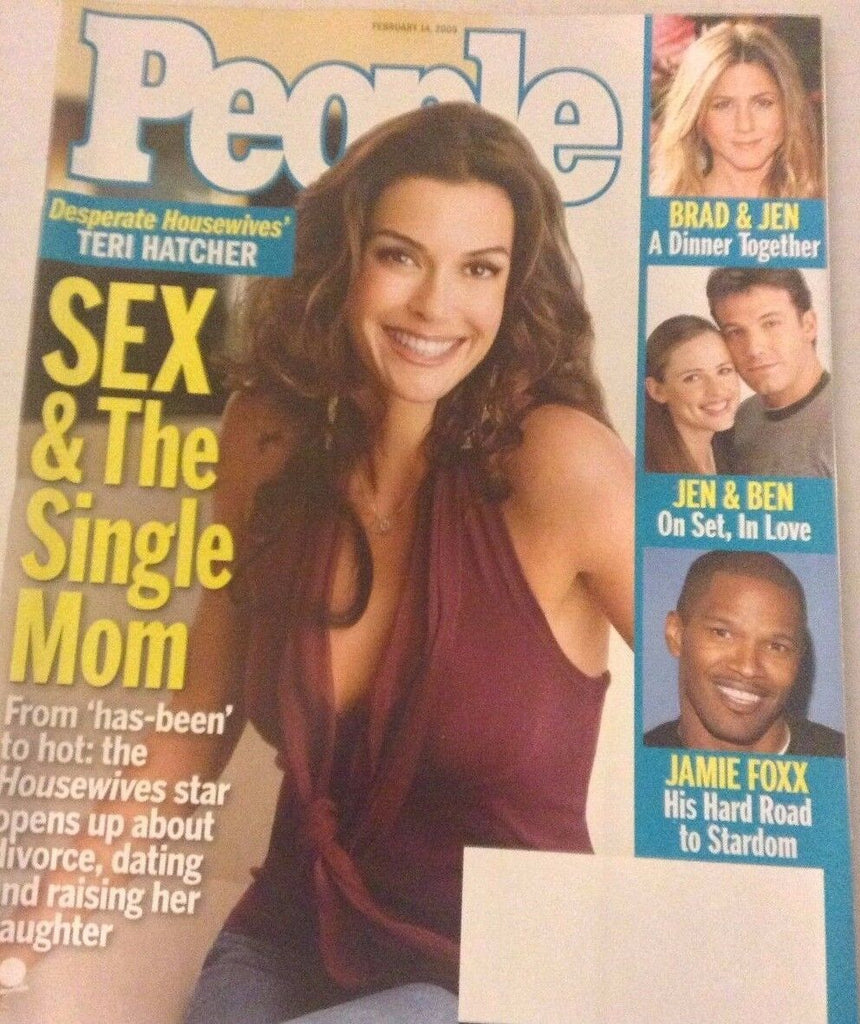 People Magazine Teri Hatcher Ben Affleck February 14, 2005 080117nonrh