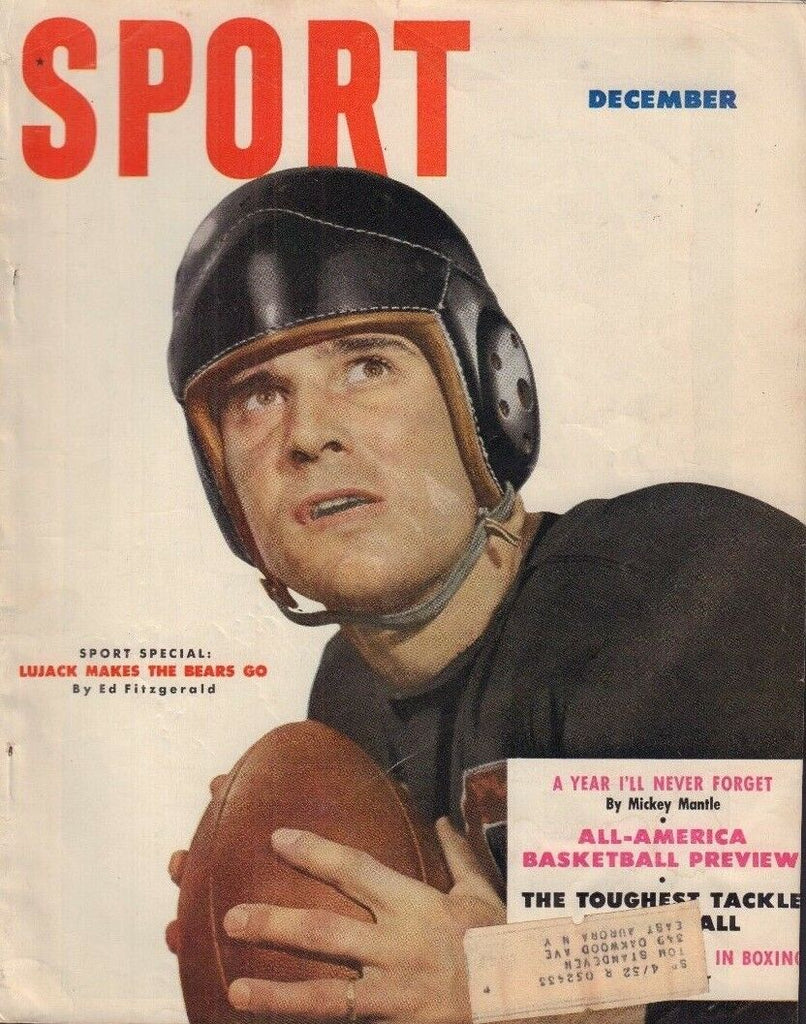 Sport Magazine Lujack Makes The Bears Go December 1951 022118nonr