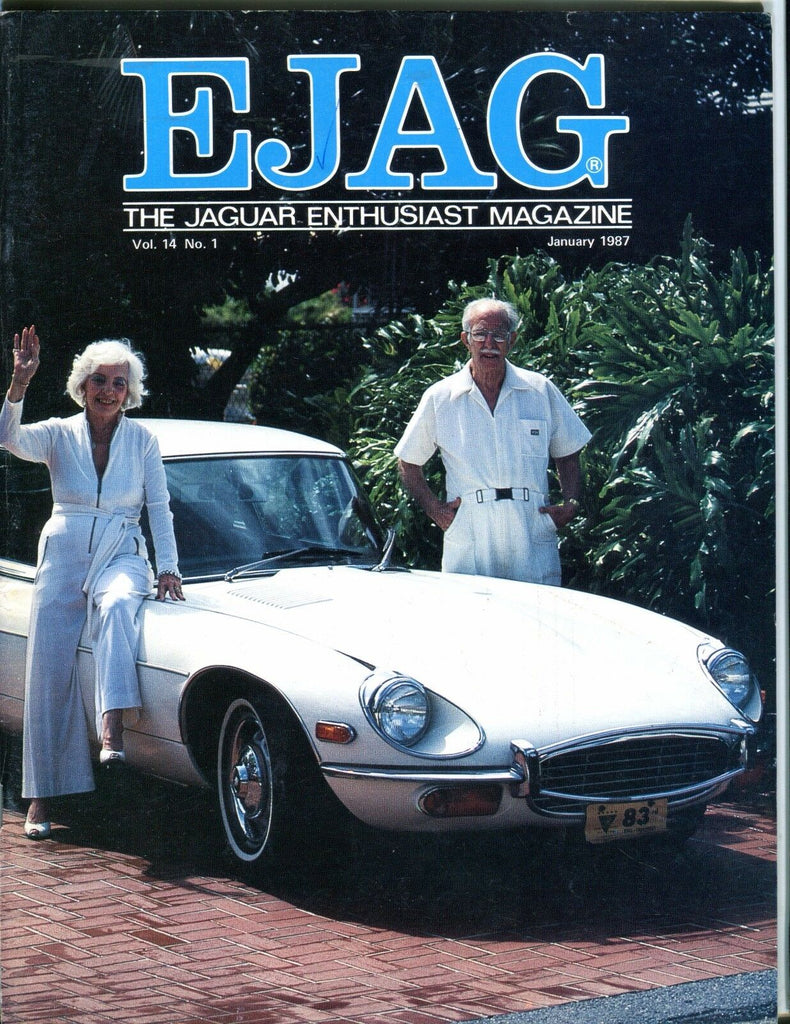 Ejag Magazine January 1987 Jaguar Enthusiast EX 060617nonjhe