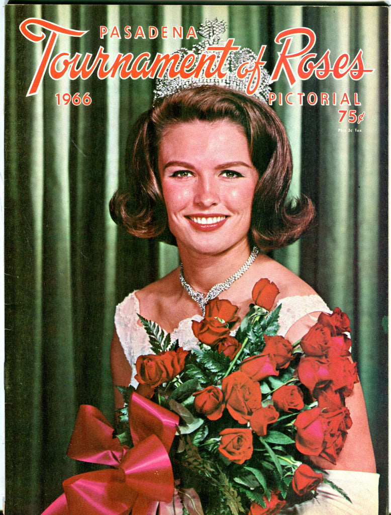 Tournament Of Roses Pasadena Rose Bowl Parade Pictorial 1966 VGEX 081716jhe