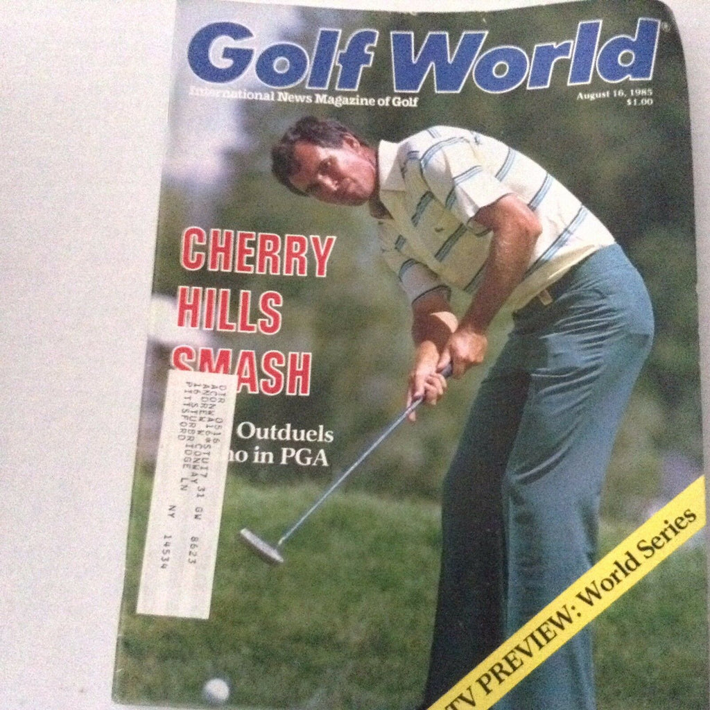 Golf World Magazine Lee Trevino Cherry Hills Smash August 16, 1985 062817nonrh