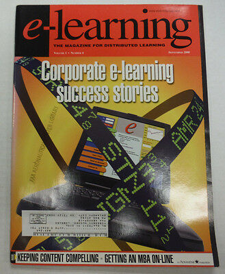 E-Learning Magaziner Corporate E-Learning September 2000 FAL 071615R