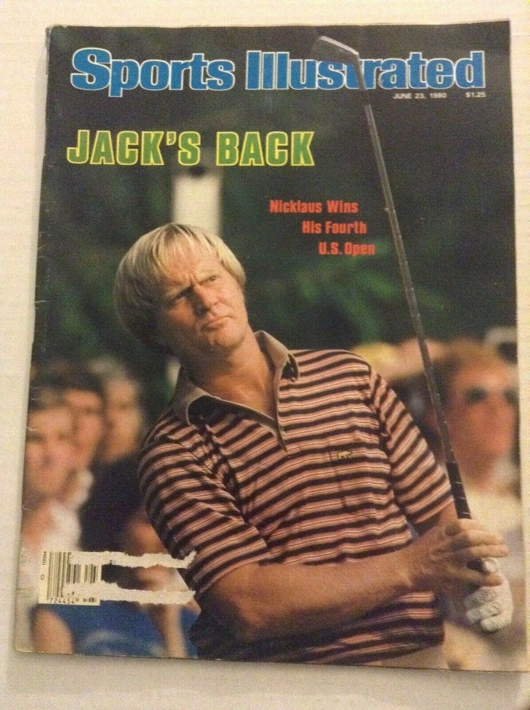 Sports Illustrated Mag Jack Nicklaus June 23, 1980 082419nonrh