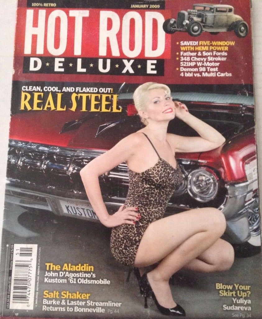 Hot Rod Magazine John D' Agostino Oldsmobile January 2009 080317nonrh