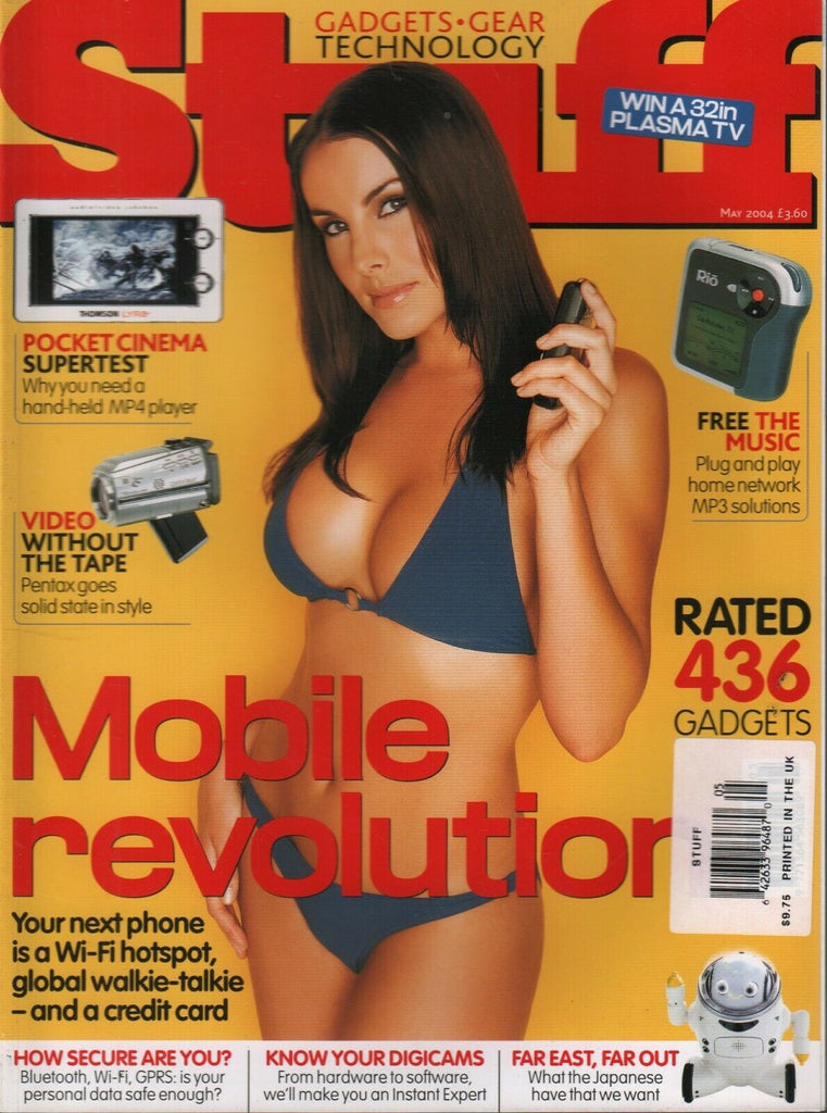 Stuff UK Technology Magazine May 2004 Pentax Bluetooth 120919AME2