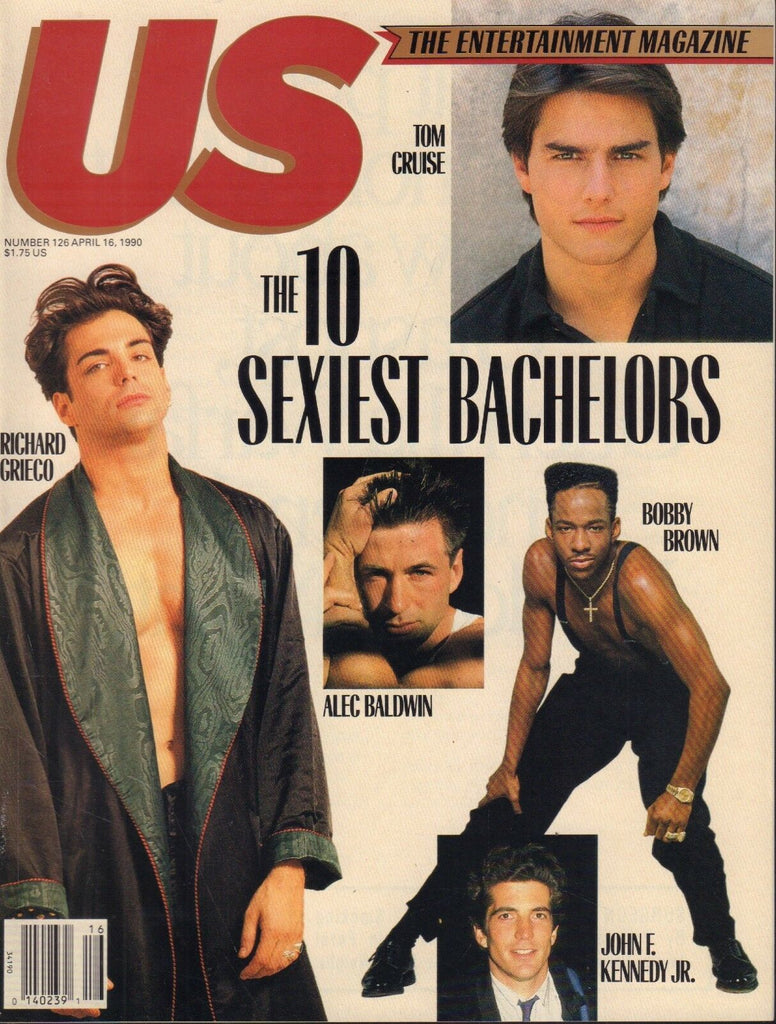 US Magazine April 16 1990 Alec Baldwin Bobby Brown Richard Grieco 090618AME