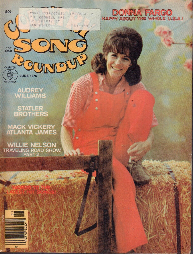 Country Song Roundup June 1976 Donna Fargo Audrey Williams w/ML 030717nonDBE2