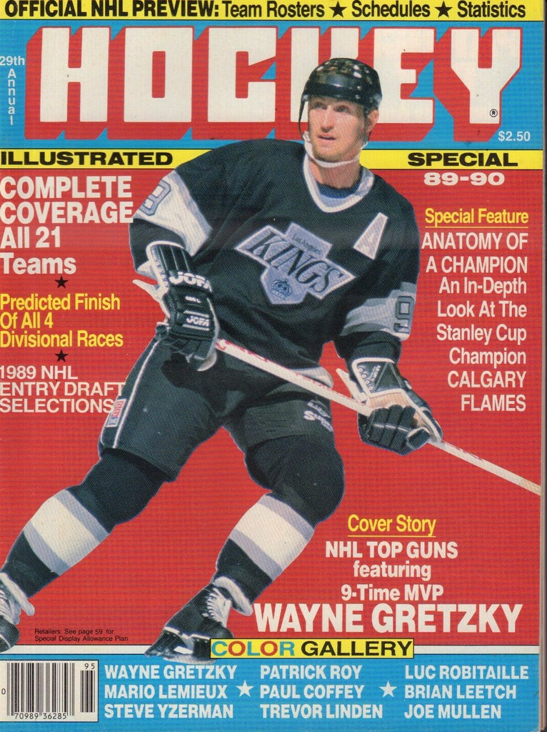 Hockey Illustrated Magazine 1989-90 Wayne Gretzky 092017nonjhe