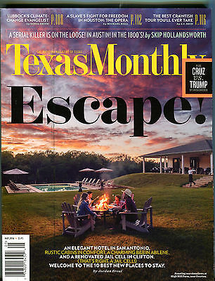 Texas Monthly May 2016 Escape! High Hill Farm EX 050216jhe