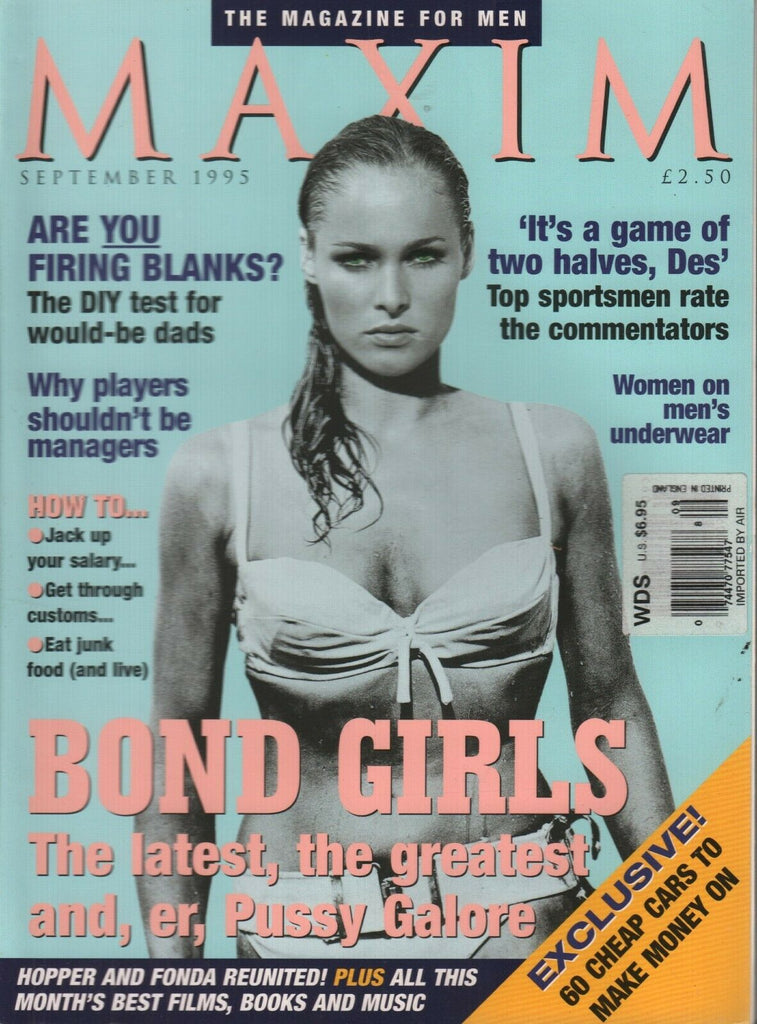 Maxim UK Edition September 1995 Dennis Hopper Peter Fonda 121619AME