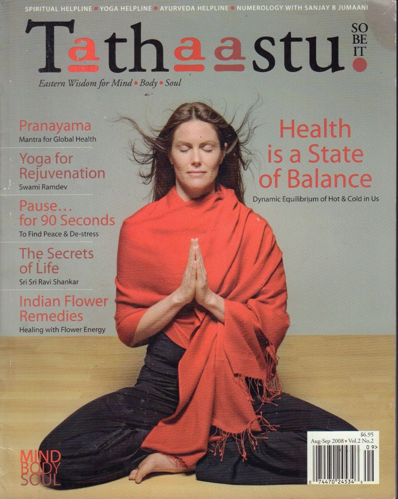 Tathaastu Yoga Magazine August 2008 Pranayama 090617nonjhe