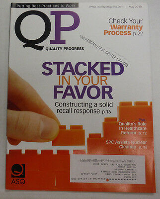 Quality Progress Magazine A Solid Recall Response May 2010 FAL 060815R3