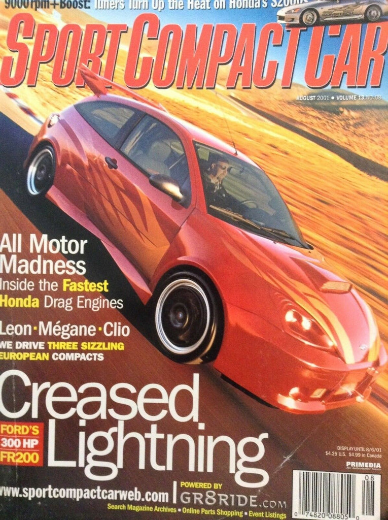 Sport Compact Car Magazine Ford's FR200 August 2001 021418nonrh