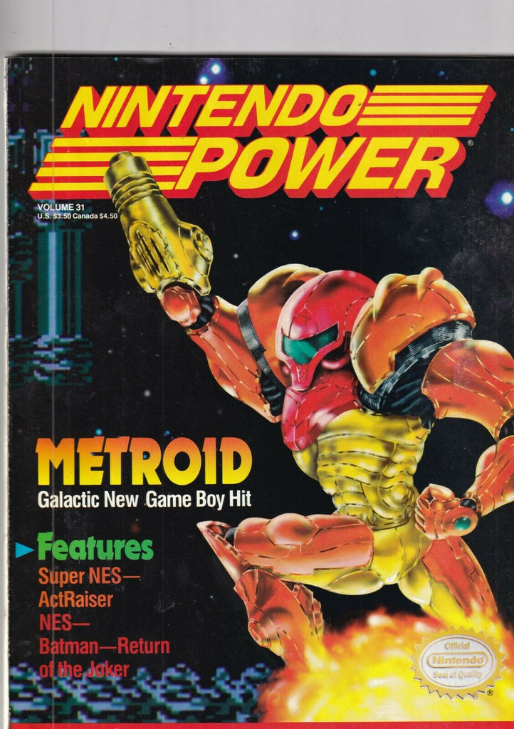 Nintendo Power Mag Metroid Batman Return Of The Joker December 1991 092419nonr