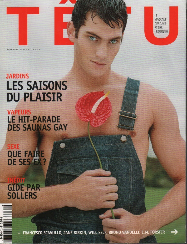 Tetu French Gay Interest November 2002 Jane Birkin Will Self 062218DBF