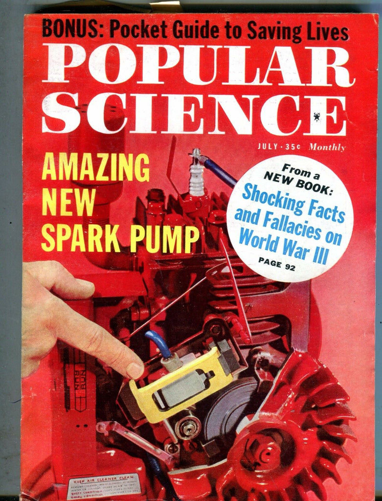 Popular Science Magazine July 1961 Amazing New Spark Pump 062317nonjhe