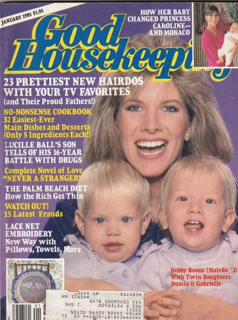 Good Housekeeping Debby Boone Twin Daughters January 1985 100119nonr2