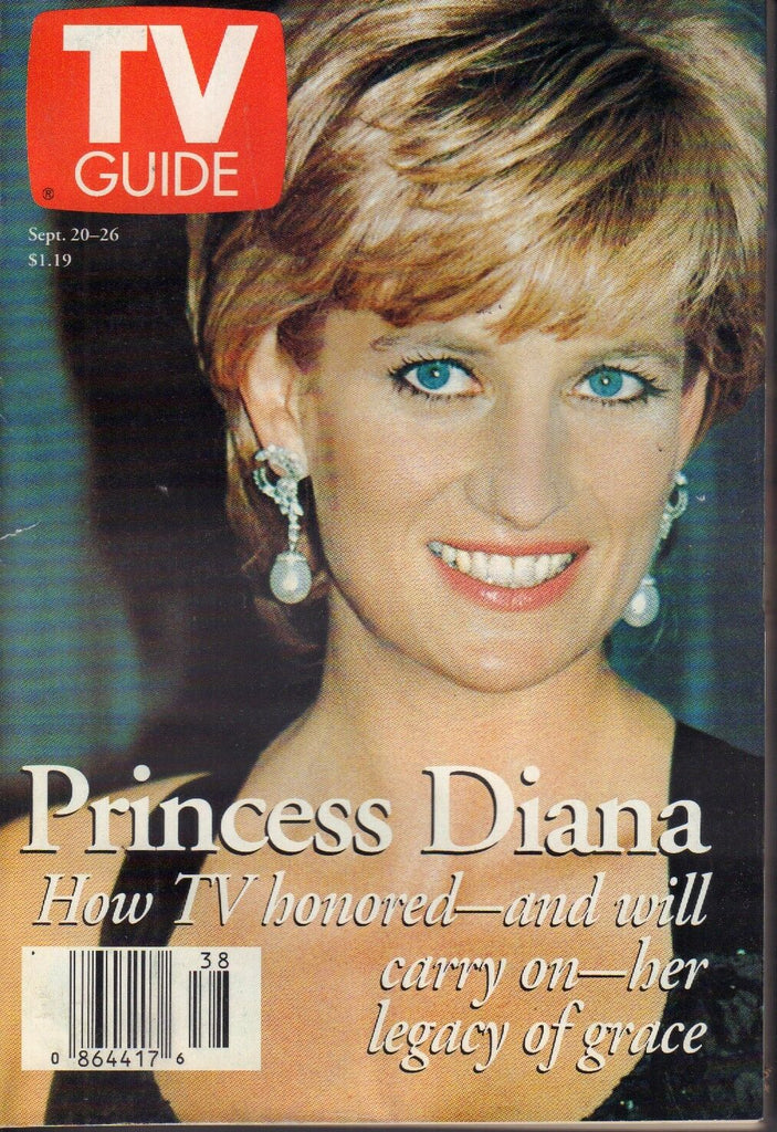 TV Guide Magazine Sept. 20-26 1997 Princess Diana 090117nonjhe