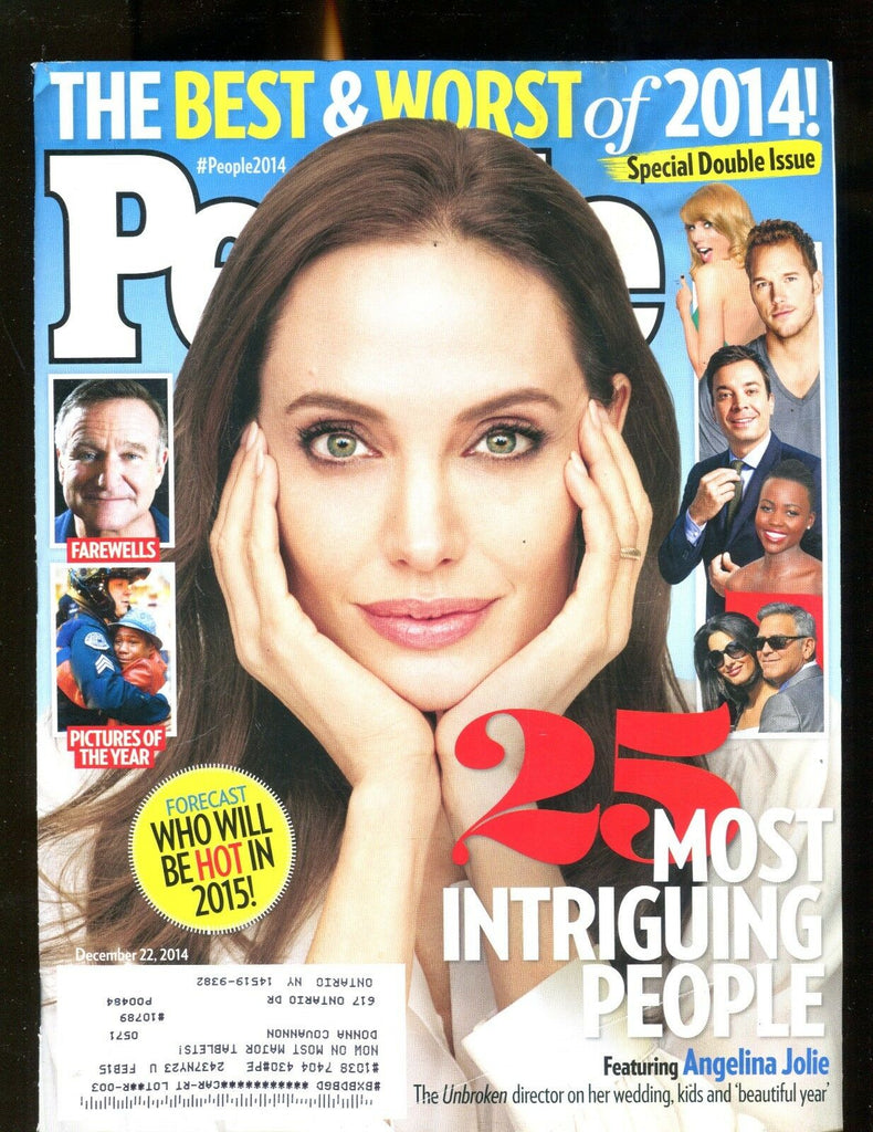 People Magazine December 22 2014 Angelina Jolie EX w/ML 122116jhe