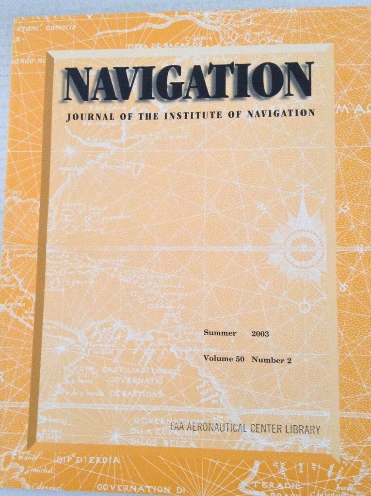 Navigation Magazine New Positioning Filter Summer 2003 FAL 042917nonrh